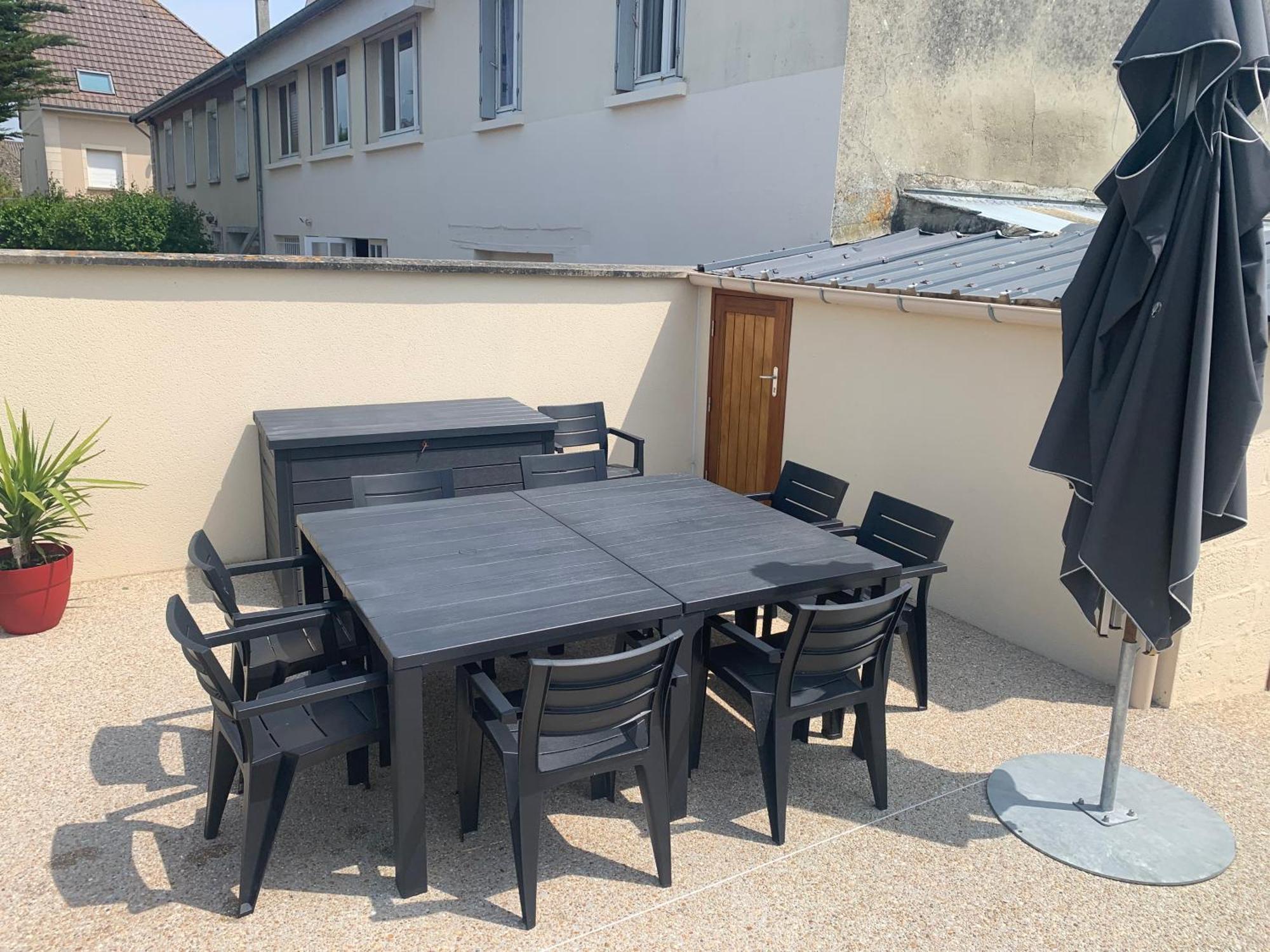 Maison Bord De Mer Chez Juju Grandcamp-Maisy Exterior photo